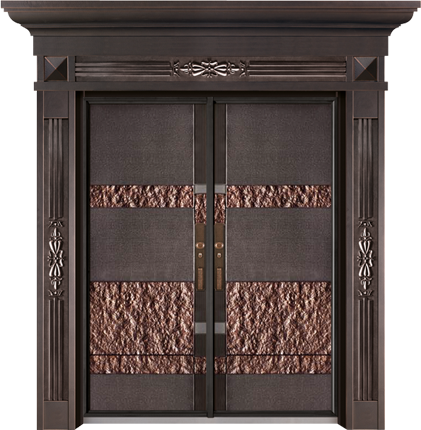 Aluminum wooden door seriesHZ-501