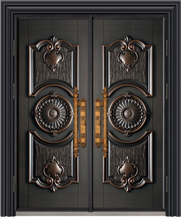 Aluminum wooden door seriesHZ-506