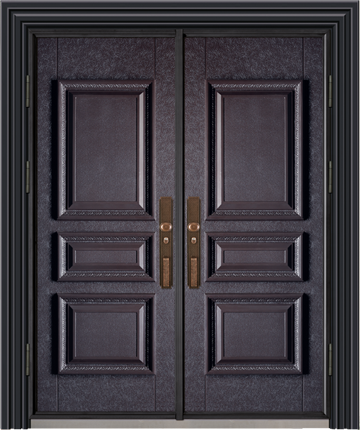 Aluminum wooden door seriesHZ-507