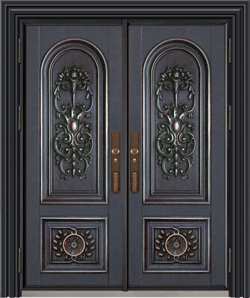 Aluminum wooden door seriesHZ-511