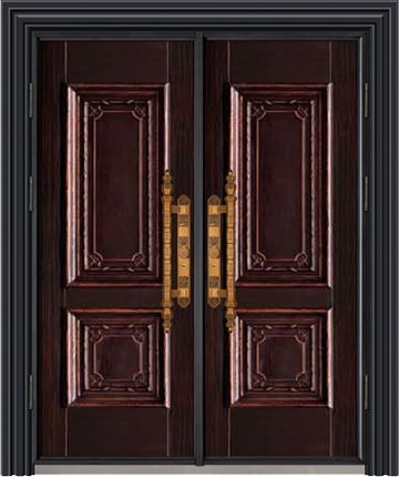 Aluminum wooden door seriesHZ-512