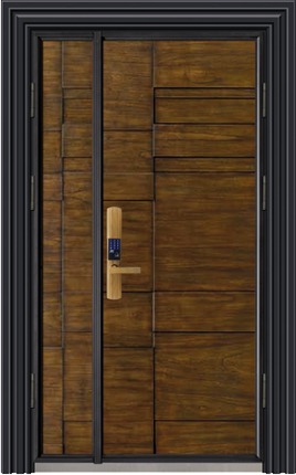 Aluminum wooden door seriesHZ-513