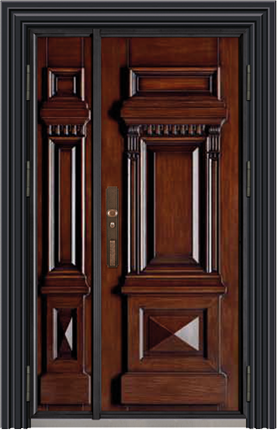 Aluminum wooden door seriesHZ-520